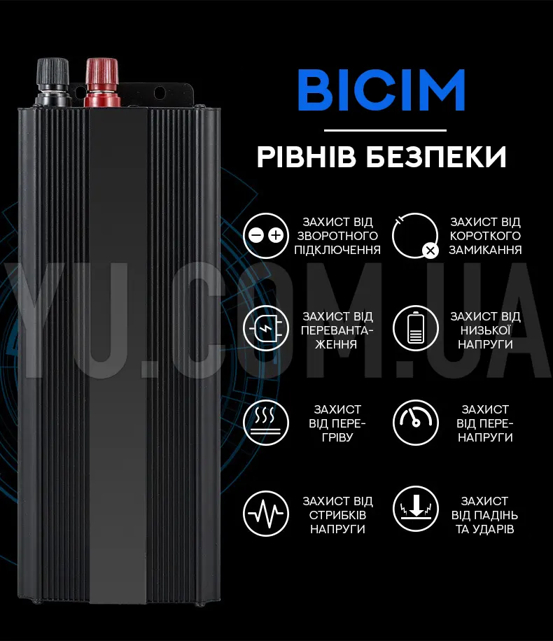 Перетворювач напруги 1500W SSK AC/DC 12V Перетворювач напруги 1500W SSK AC/DC 12V